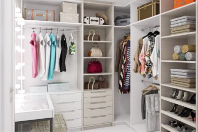 projetos closets femininos planejados Florianópolis SC